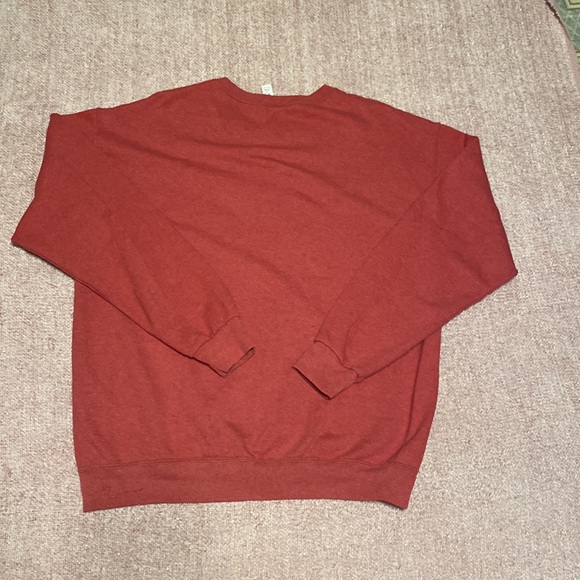 JERZEES MENS SWEATSHIRT SIZE L PINK COLOR IN EXCELLENT CONDITION - Picture 4 of 5